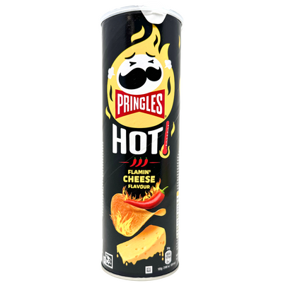 Pringles Hot Flammin Cheese 165g (Germany) - 19 Pack