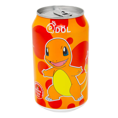 Qdol Pokemon Fennekin Sparkling Drink Lychee (China) 330mL - 24 Pack