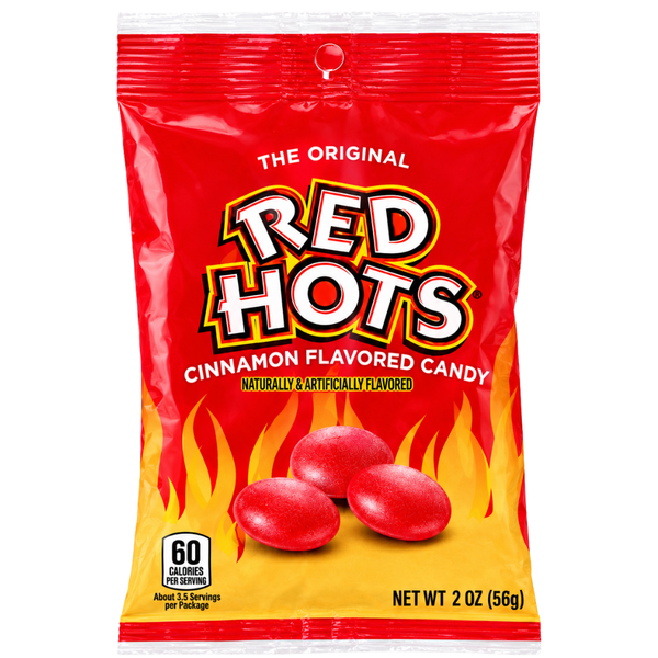Red Hots Pocket Pack 2oz - 12 Pack
