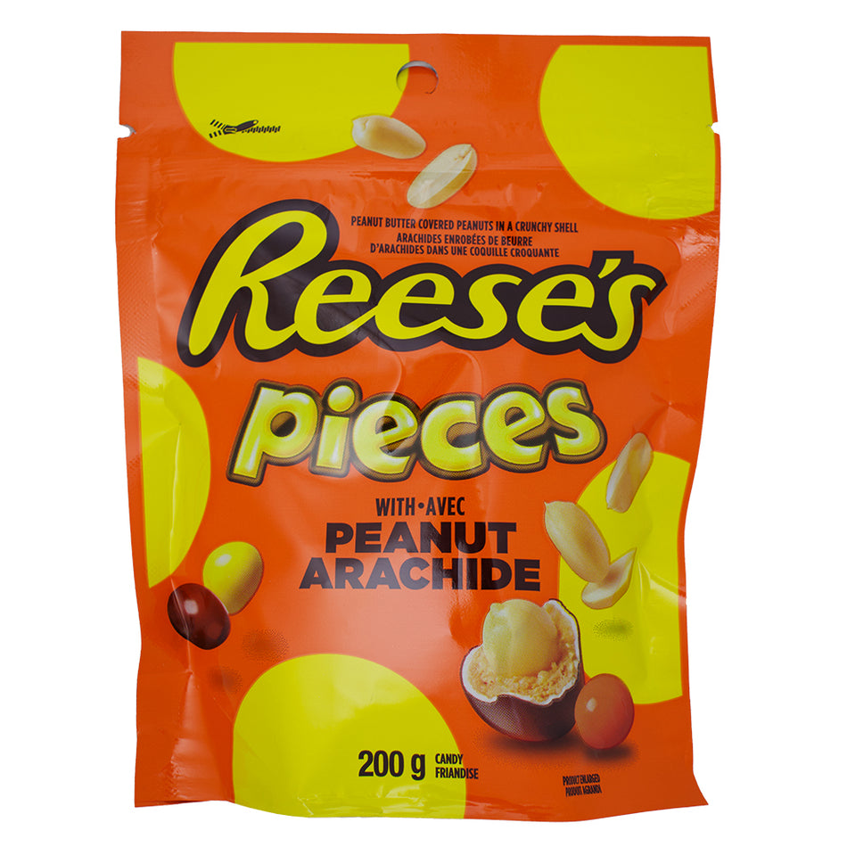 Reese's Pieces Peanut Candy 200g - 12 Pack