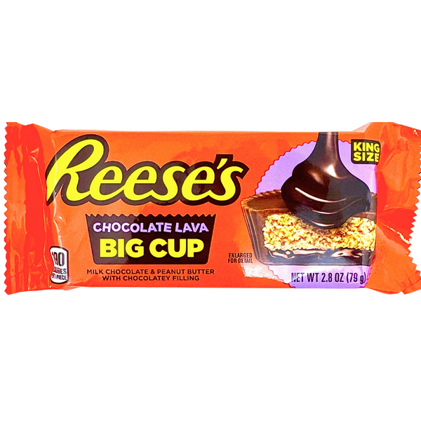Reese's Big Cup wth Chocolate Lava King Size 2.8oz - 16 Pack