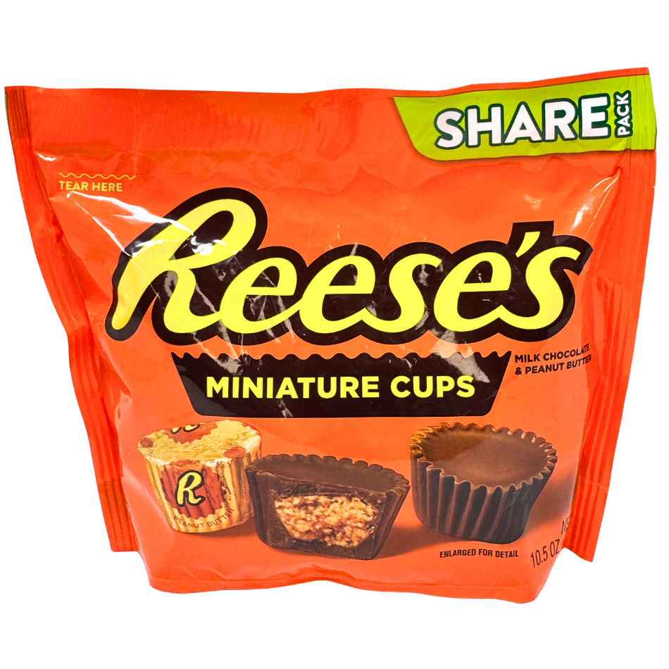 Reese's Milk Chocolate Miniature Cups Share Pack 10.5oz - 12 Pack