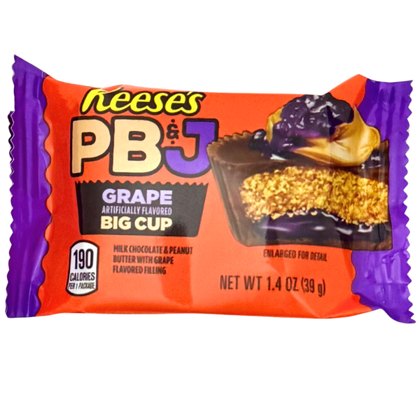 Reese's PB&J Grape Big Cup 1.4oz - 16 Pack