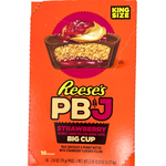 Reese's PB&J Strawberry Big Cup King size 2.8oz - 16 Pack