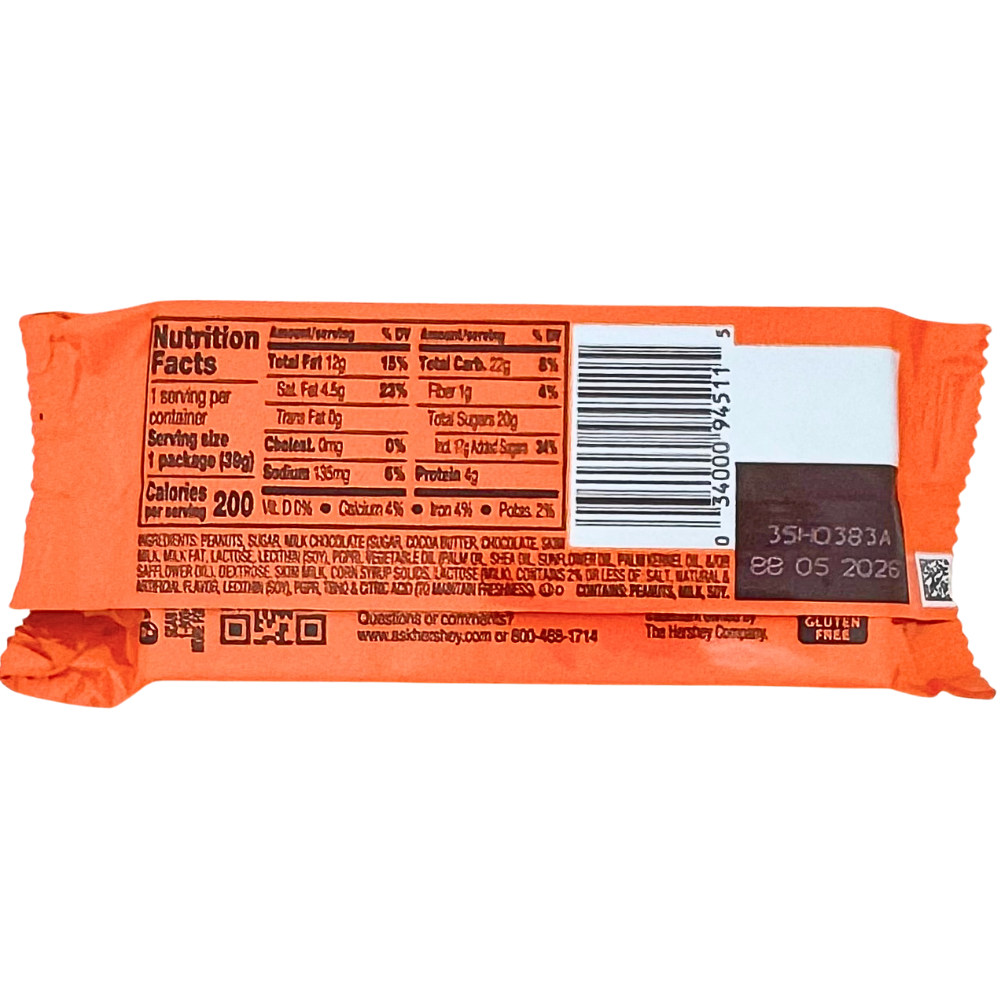 Reese's Werewolf Tracks Peanut Butter Cups 1.4oz - 24 Pack