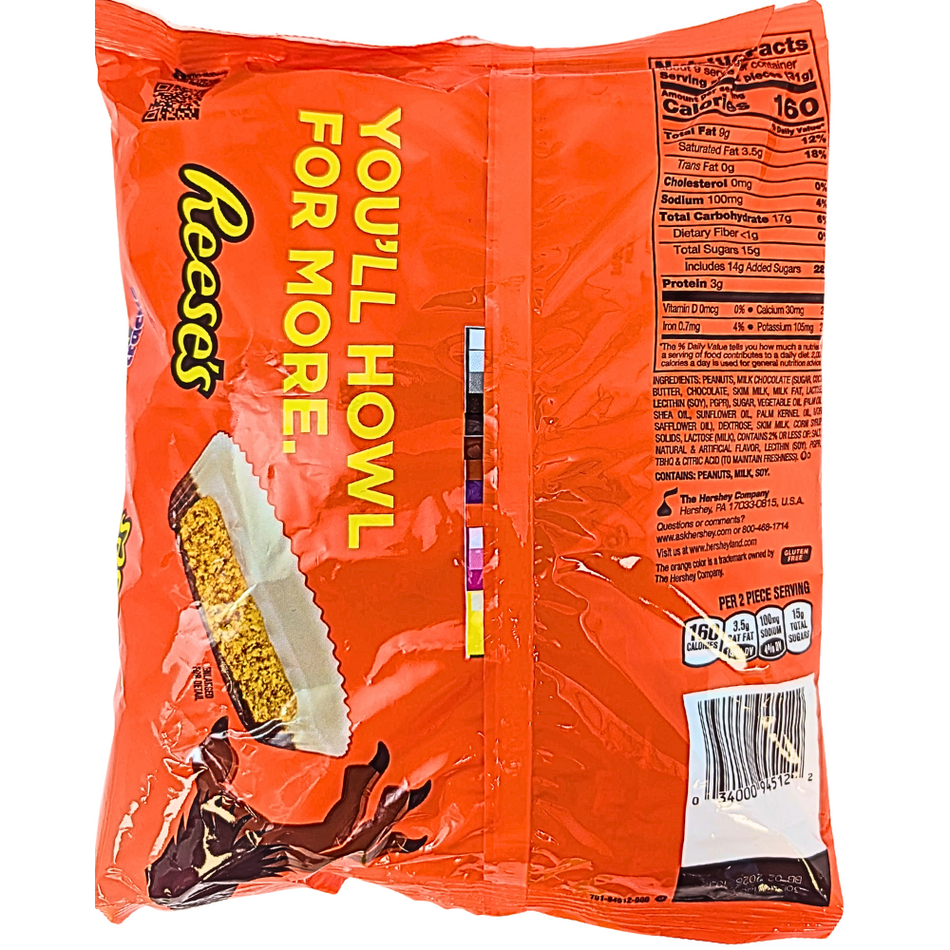 Reese's Werewolf Tracks Peanut Butter Cups 9.35oz - 1 Bag