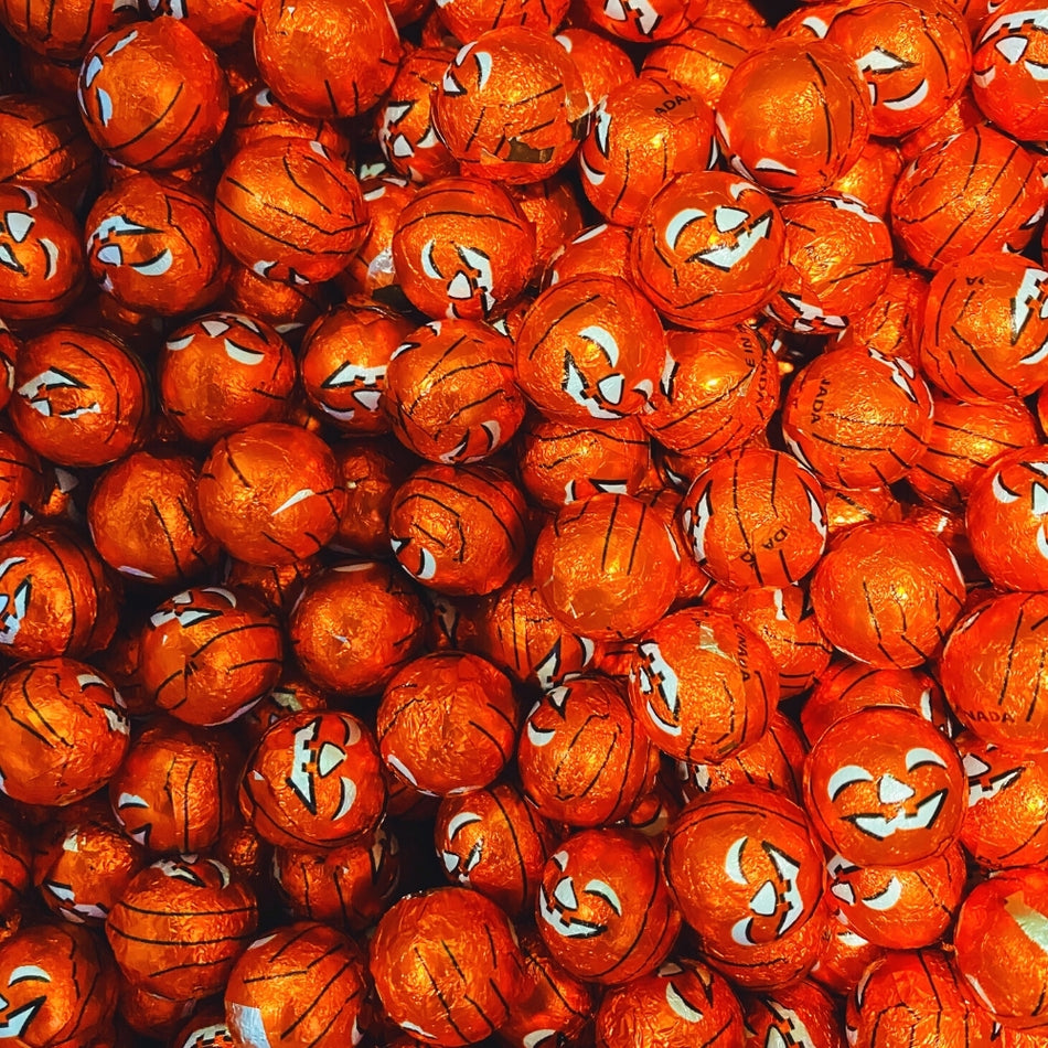 Halloween Chocolate Pumpkin Balls - 10kg