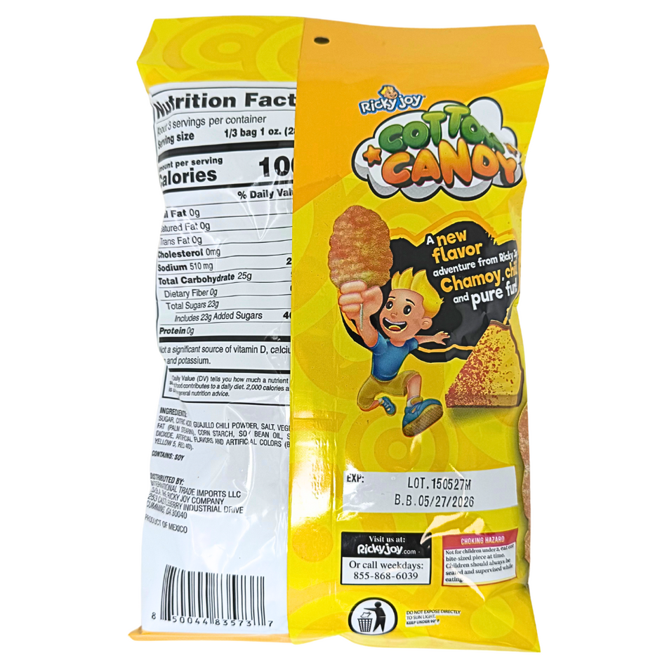 Ricky Joy Cotton Candy Chili Chamoy Pineapple 3oz - 12 Pack