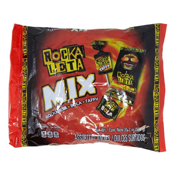Rockaleta Spicy Chili Candy Mix 2.2lb - 1 Bag