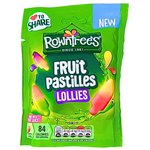 Rowntree's Fruit Pastilles Lollies 130g (UK) - 9 Pack