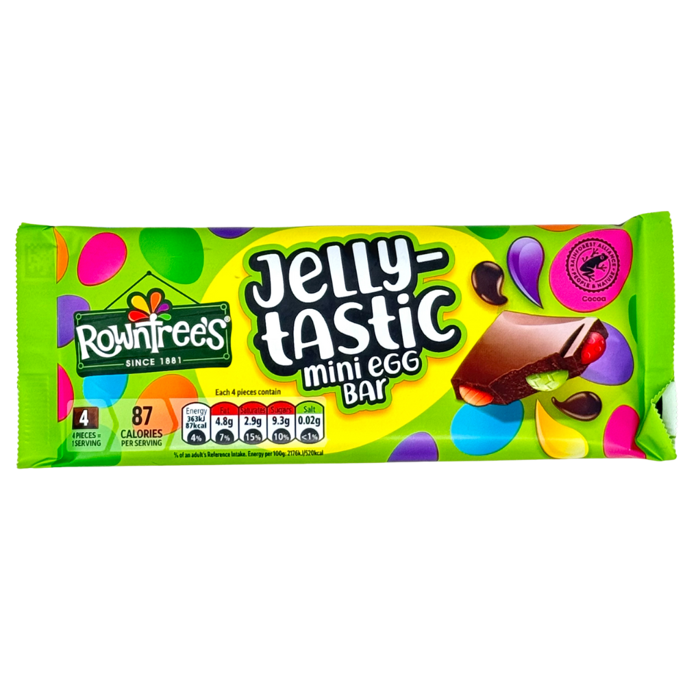 Rowntrees Jelly Tastic Mini Egg Bar (UK) - 18 Pack | iwholesale Candy ...