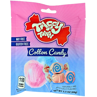 Salt Water Taffy - Cotton Candy 99g - 12 Pack