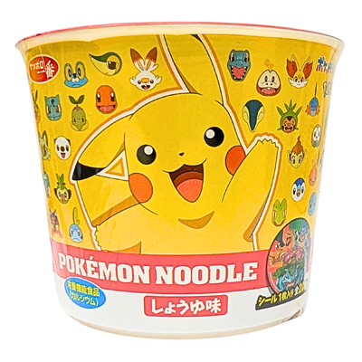 Sanyo Pokemon Ramen Soy Sauce Flavor 37g (Japan) - 12 Pack