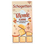 Schogetten Chocolate Blonde Almond 100g (Germany) - 15 Pack