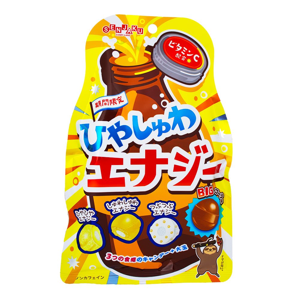 Senjakuame Honpo Energy Drink Flavoured Candy (Japan) 75g - 20 Pack