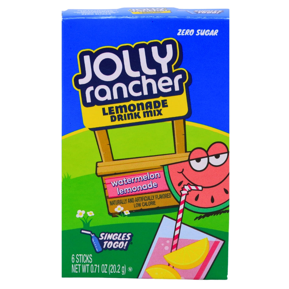 Singles to Go Jolly Rancher Watermelon Lemonade - 12 Pack