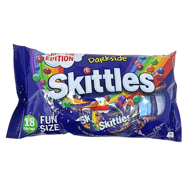 Skittles Dark Side Fun Size (UK) 324g - 9 Pack