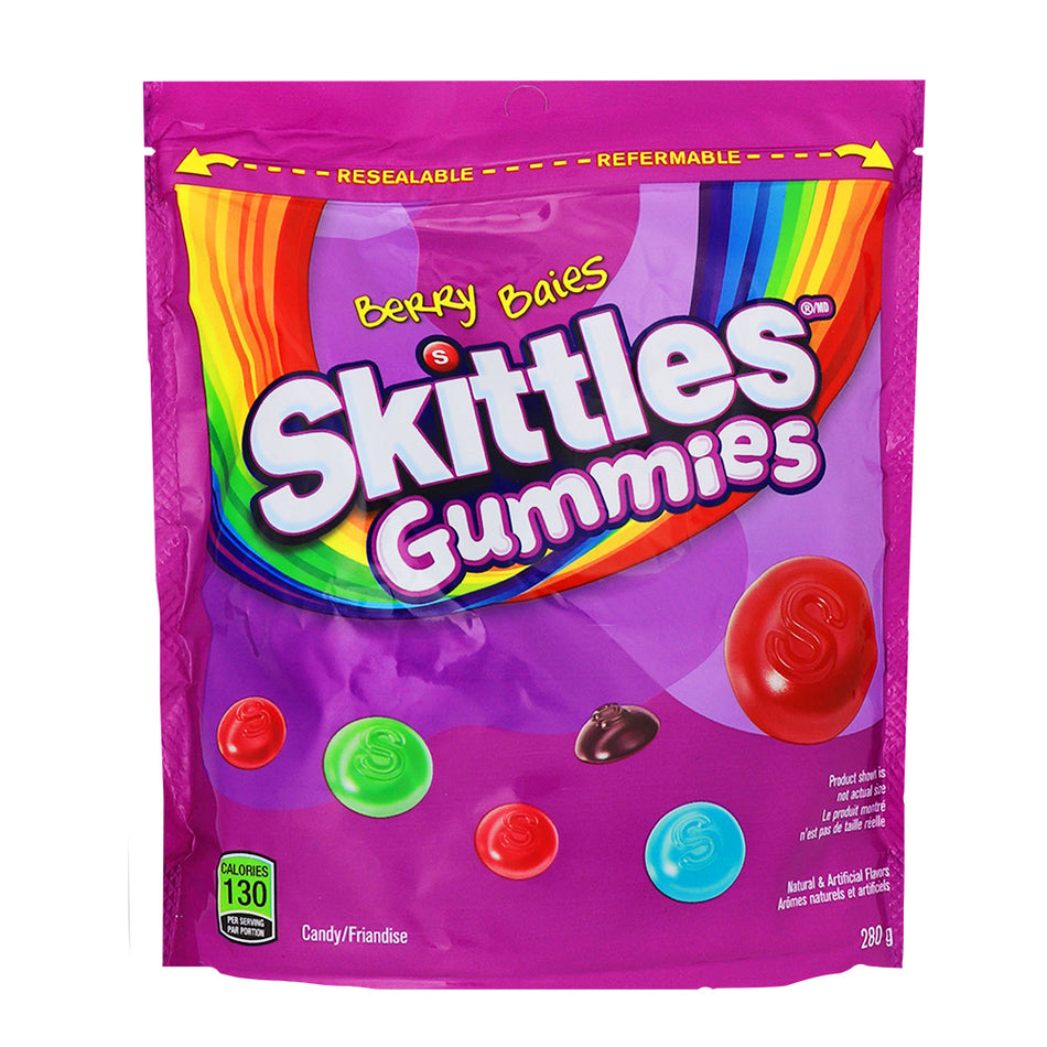 Skittles Gummies Berry 280g - 12 Pack