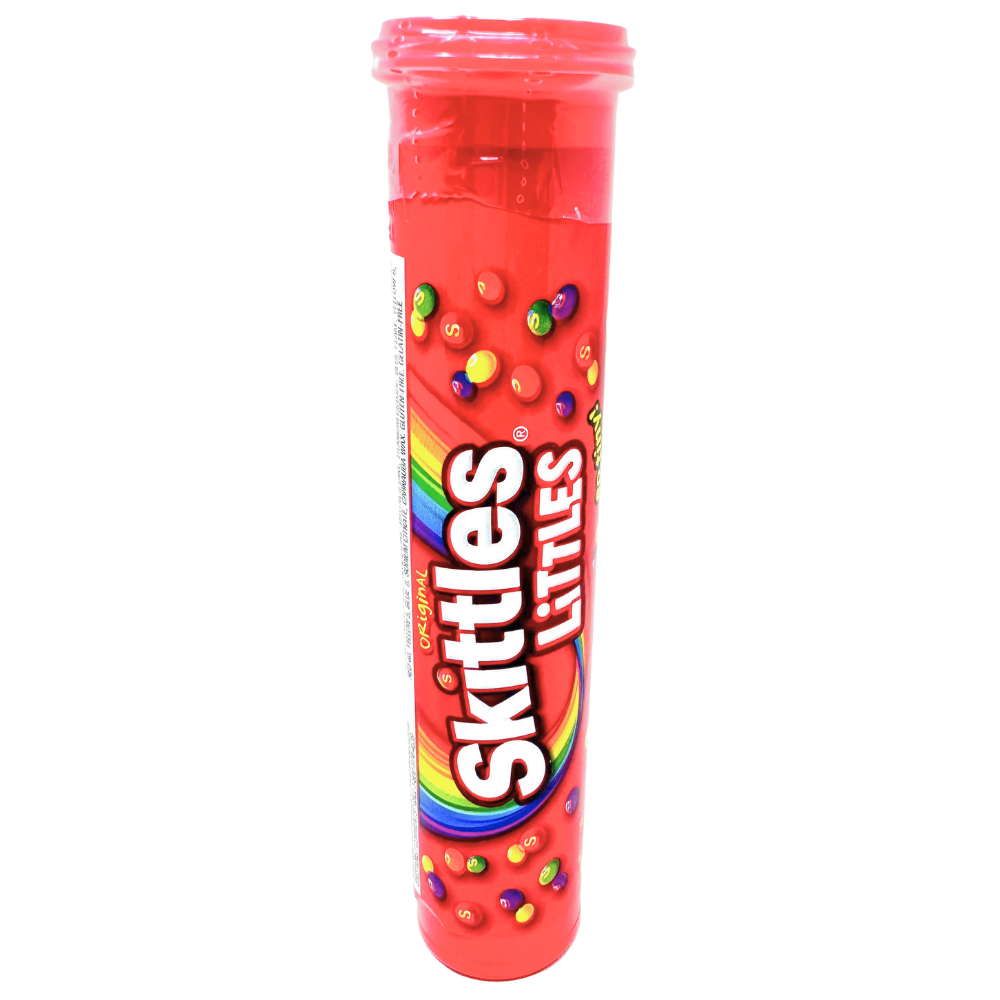 Skittles Littles King Size Tube 1.90oz - 24 Pack