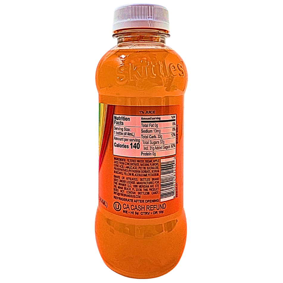 Skittles Orange Drink 414mL - 12 Pack