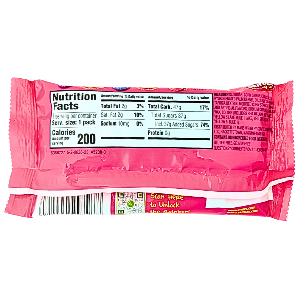 Skittles Sour Wild Berry 1.8oz - 24 Pack