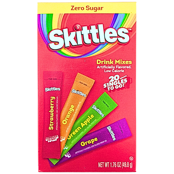 Skittles Variety Pack 20 Singles To Go - 6 Pack