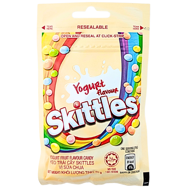 Skittles Yogurt Flavour 40g (China) - 20 Pack