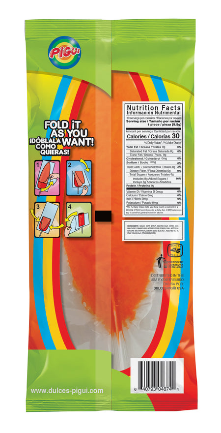 Slaps Tropical Lollipops 95g - 24 Pack