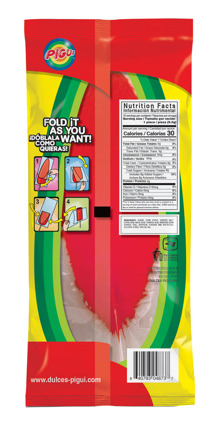 Slaps Watermelon Lollipops 95g - 24 Pack