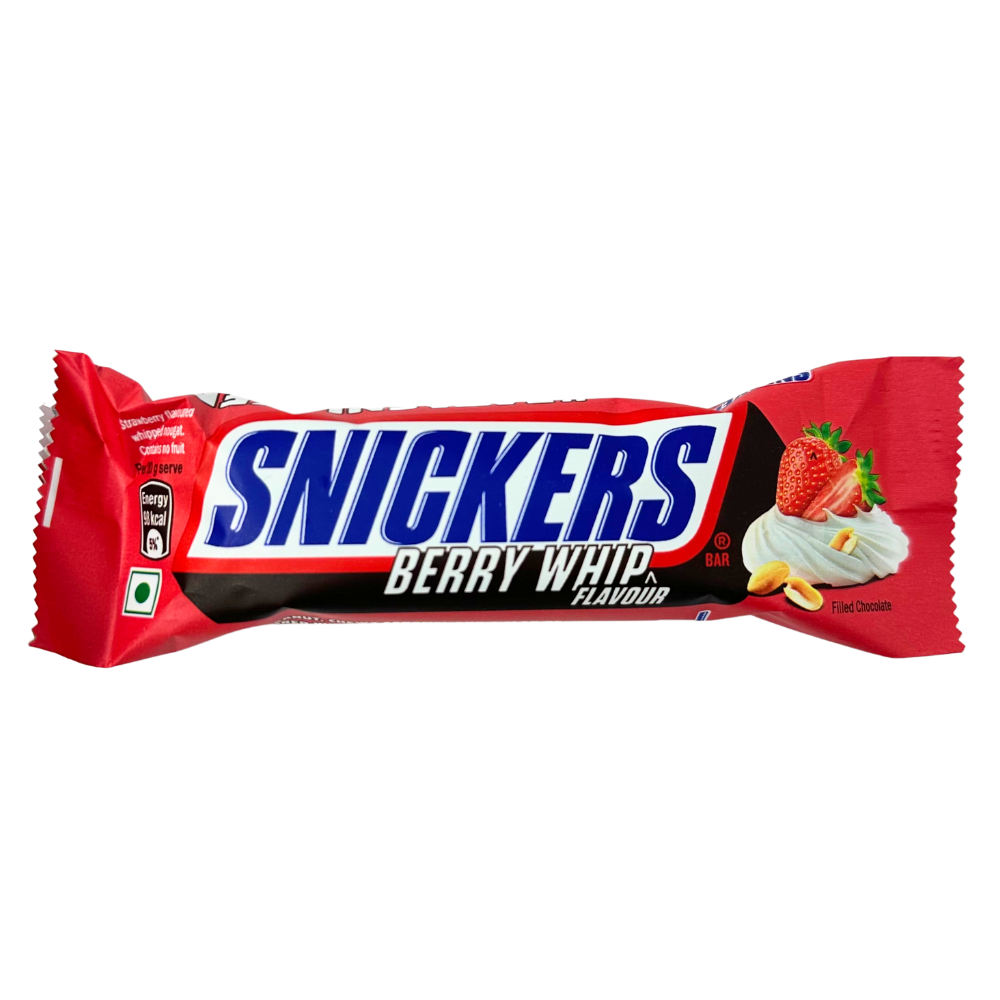 Pastaio Snickers Inida Snickers Berry Whip (India) 22g 15 Pack | iWholesale Candy ...
