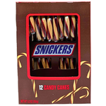 Snickers Candy Canes 12ct  - 12 Pack