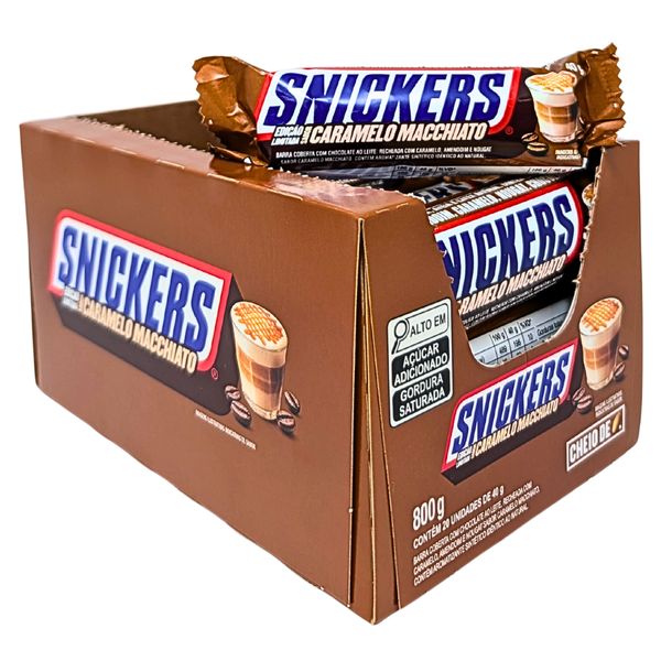 Snickers Caramelo Macchiato 42g (Brazil) - 20 Pack