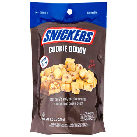 Snickers Edible Cookie Dough 8.5oz - 10 Pack
