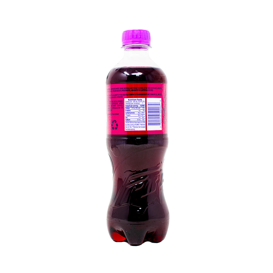 Frutee Sorreal Rush Soda (Barbados) 500mL - 24 Pack  Nutrition Facts Ingredients