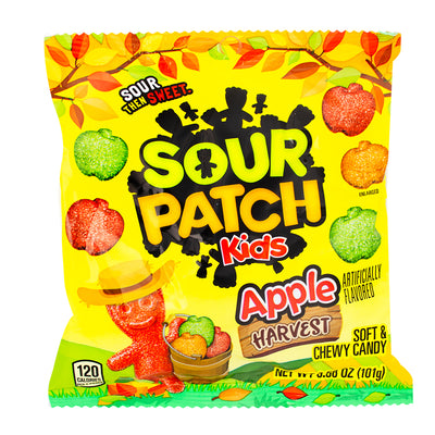 Sour Patch Apple Harvest .58oz - 12 Pack