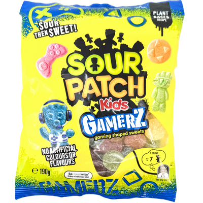 Sour Patch Kids Gamerz (Australia) - 190g - 20 Pack