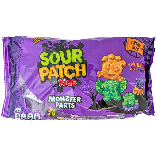 Sour Patch Kids Halloween Monster Parts 8.88oz - 12 Bag