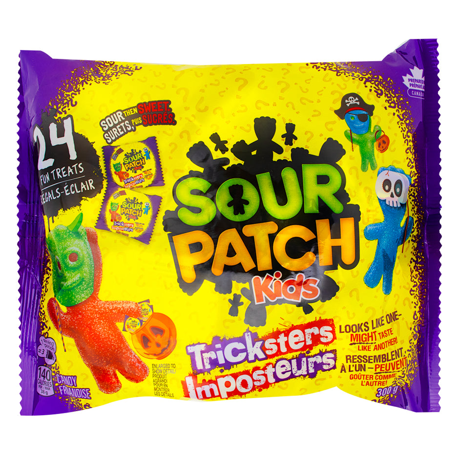 Maynards Sour Patch Kids Tricksters Fun Treats 24ct - 1 Bag