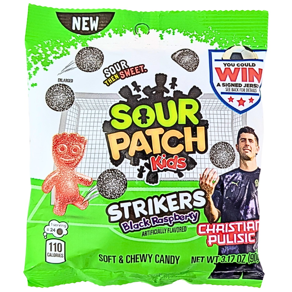 Sour Patch Kids Strikers 3.17oz - 12 Pack