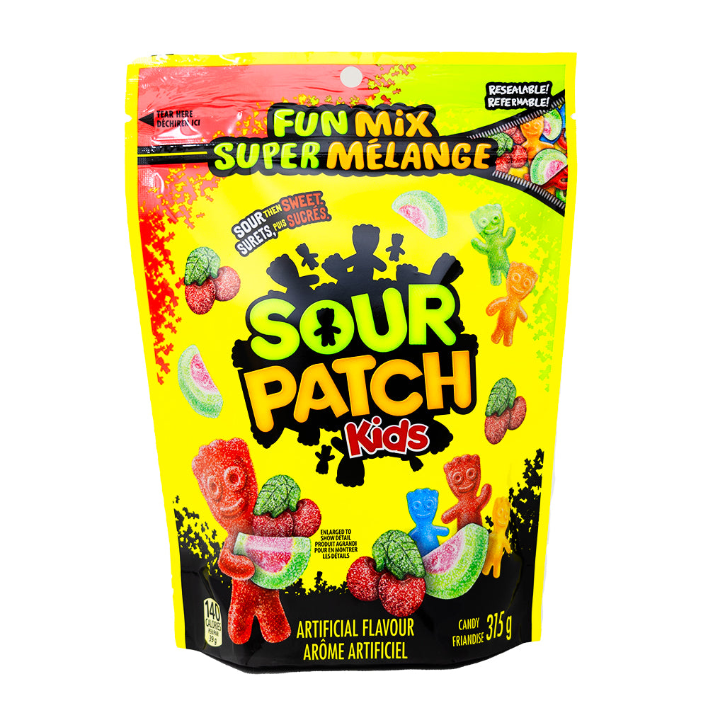 Sour Patch Kids Fun Mix 315g - 12 Pack