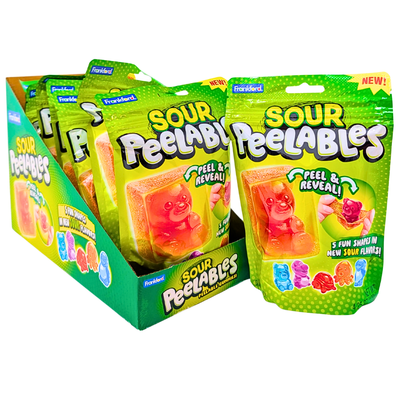 Sour Peelables Animals Gummy 4.25oz - 9 Pack