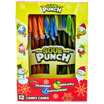 Sour Punch Candy Canes 12ct 5.3oz - 12 Pack