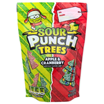 Sour Punch Christmas Trees Apple & Cranberry 9oz - 6 Pack