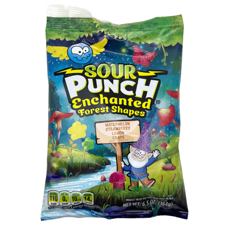 Sour Punch Enchanted Forest Shapes 6.5oz - 9 Pack