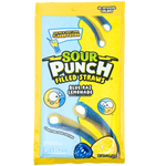 Sour Punch Filled Straws Blue Raz Lemonade 5oz - 12 Pack