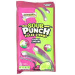  Sour Punch Filled Straws Cherry Limeade 5oz - 12 Pack