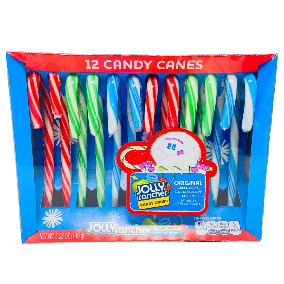 Jolly Rancher Original Candy Canes 5.28oz - 24 Pack