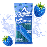 Candy Fun Street Blue Raspberry Twists 3.17oz - 12 Pack
