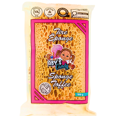 Sponge Toffee 100g (UK) - 24 Pack
