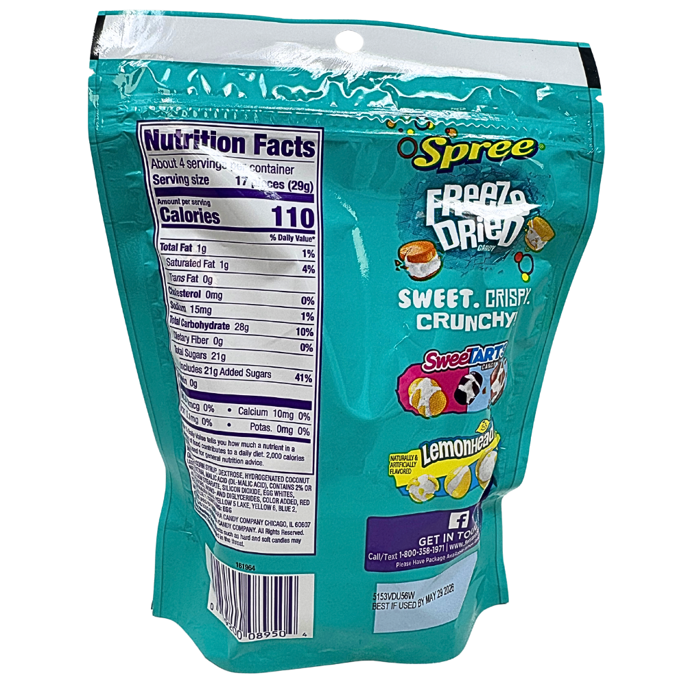 Spree Freeze Dried Candy 4oz - 8 Pack